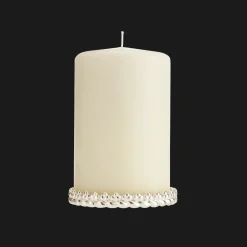Silver-Plated Candle Holder