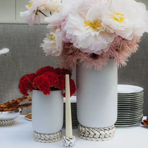 Silver-Plated Candle Holder + Odorless Candlestick