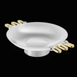 Silver-plated Centerpiece with Gilded Handles