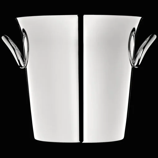 Silver-Plated Champagne Cooler For Two Bottles