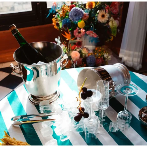 Silver-Plated Champagne Cooler Bucket