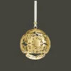 Silver-Plated Christmas Ornament 2022 Edition - Gold