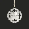 Silver-Plated Christmas Ornament 2024 Edition - Silver