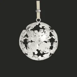 Silver-Plated Christmas Ornament 2024 Edition - Silver