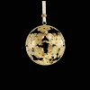 Silver-Plated Christmas Ornament 2024 Edition - Gold