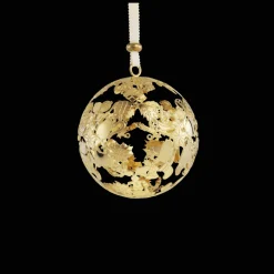 Silver-Plated Christmas Ornament 2024 Edition - Gold