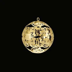 Silver-Plated Christmas Ornament 2022 Edition - Gold