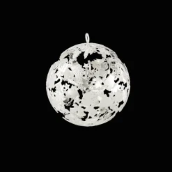 Silver-Plated Christmas Ornament 2024 Edition - Silver