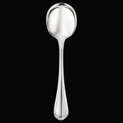Silver-Plated Cream Soup Spoon