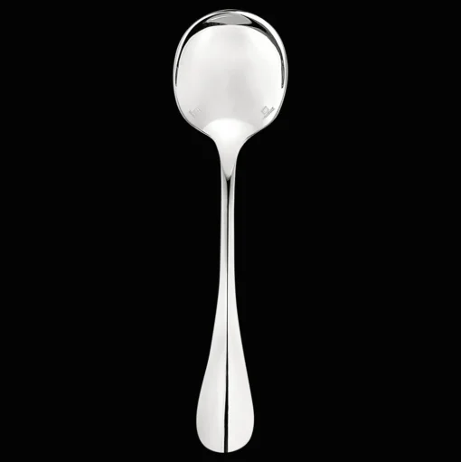 Silver-Plated Cream Soup Spoon