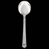 Silver-Plated Cream Soup Spoon