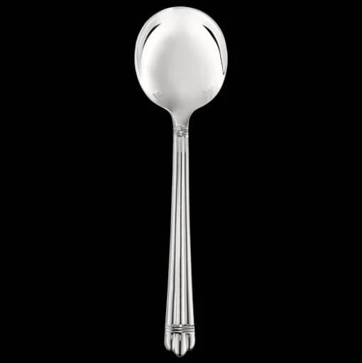 Silver-Plated Cream Soup Spoon