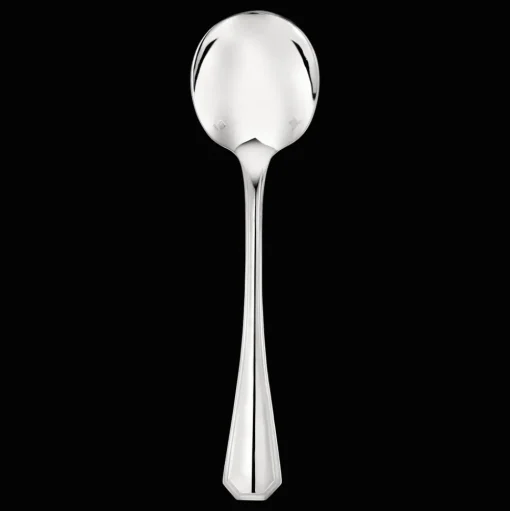 Silver-Plated Cream Soup Spoon