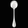 Silver-Plated Cream Soup Spoon
