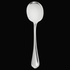 Silver-Plated Cream Soup Spoon