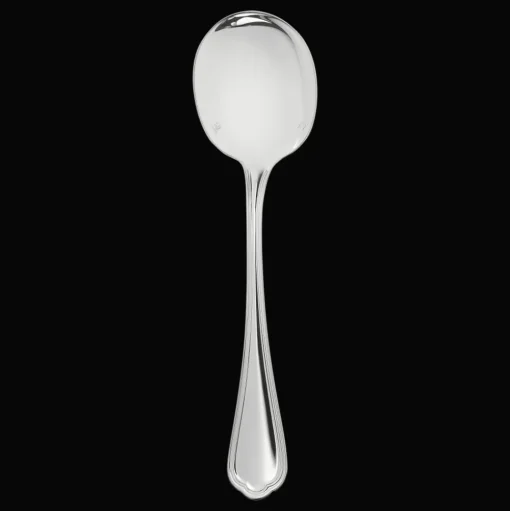 Silver-Plated Cream Soup Spoon