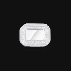 Silver-Plated Cut Edges Trinket box