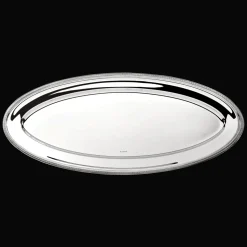 Silver-Plated Fish Serving Platter 28 in