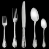 Silver-Plated Five-Piece Flatware Set
