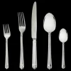 Silver-Plated Five-Piece Place Setting