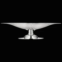 Silver-Plated Fruit Bowl with Pedestal Base