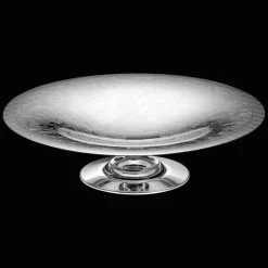 Silver-Plated Fruit Bowl with Pedestal Base