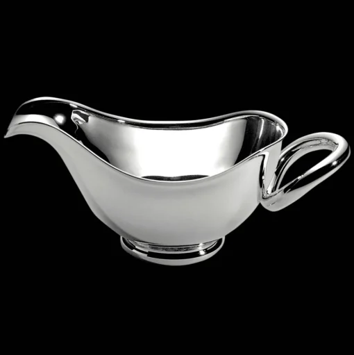 Silver-Plated Gravy Boat, Medium