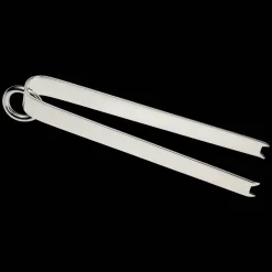 Silver-Plated Ice Tongs
