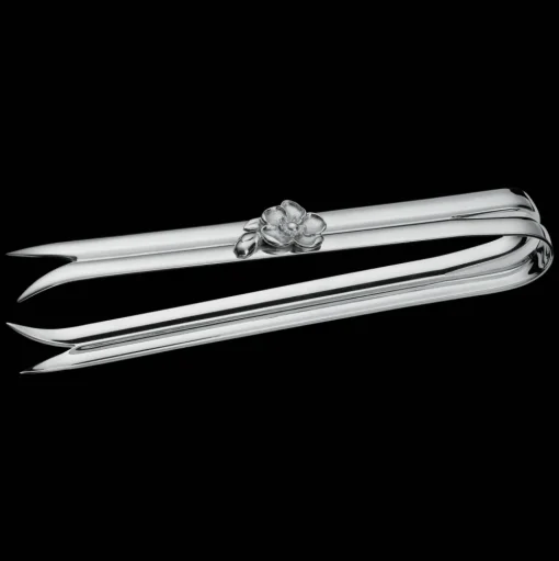 Silver-Plated Ice Tongs