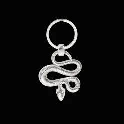 Silver-Plated Key Ring