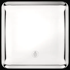 Silver-Plated Large Square Platter 20x20