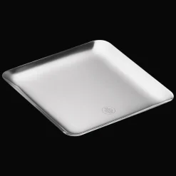 Silver-Plated Large Square Platter 20x20