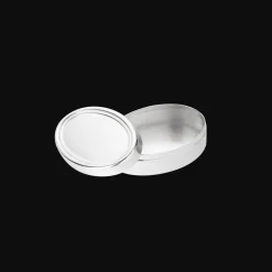 Silver-Plated Mandorla Trinket Box