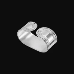 Silver-Plated Opened Napkin Ring