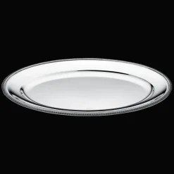 Silver-Plated Oval Platter 18 in