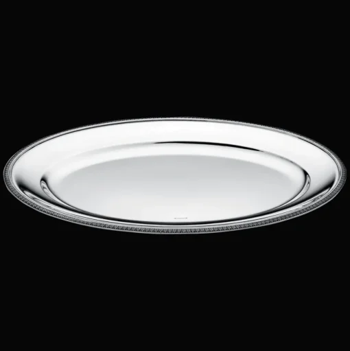 Silver-Plated Oval Platter 18 in