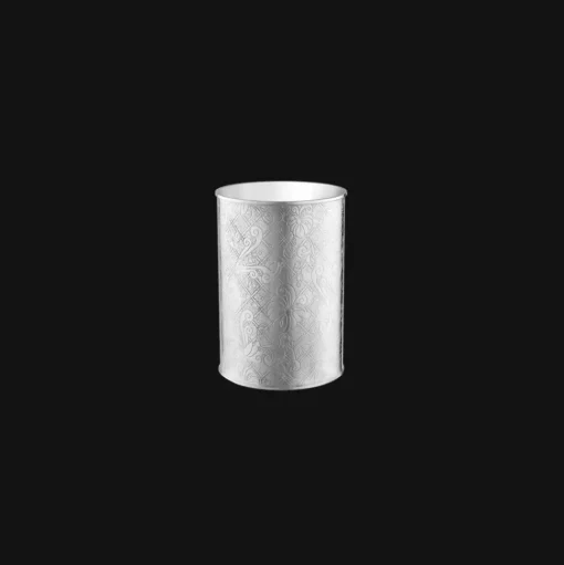 Silver-Plated Pencil Cup