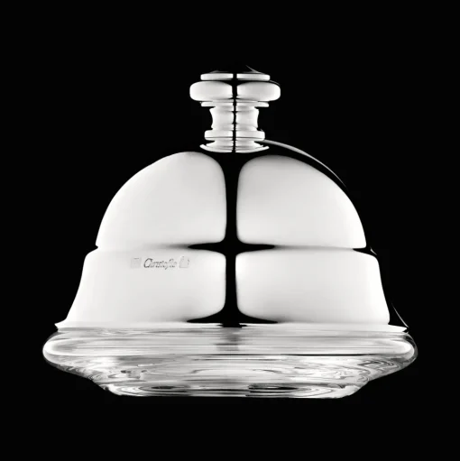 Silver-Plated Personal Lidded Butter Dish