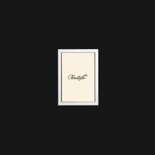 Silver-Plated Picture Frame 4 x 6 in