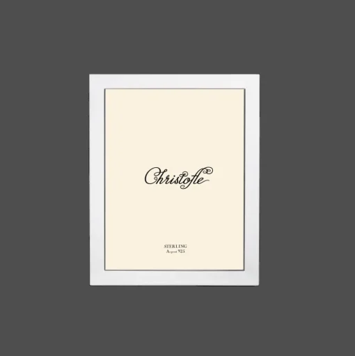 Silver-Plated Picture Frame 7 x 9 in