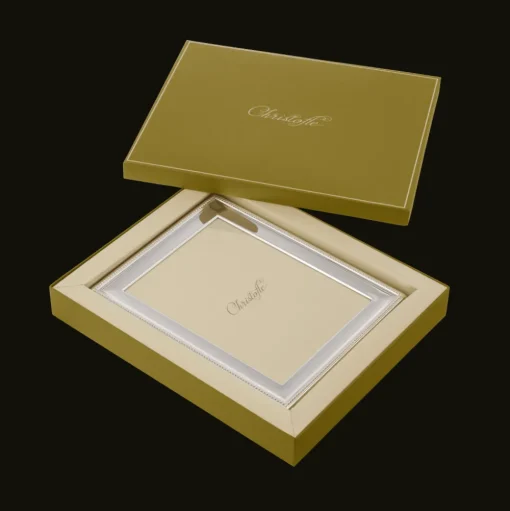 Silver-Plated Picture Frame - 7 x 9 in