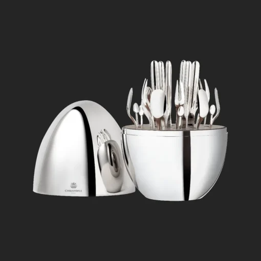 Silver-Plated 24-Piece Appetizer Set