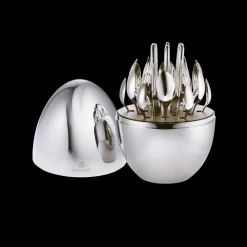 Silver-Plated 24-Piece Dessert Set