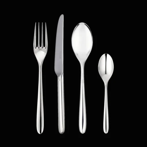 Silver-Plated 24-Piece Dessert Set