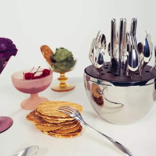 Silver-Plated 24-Piece Dessert Set