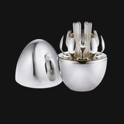 Silver-Plated 24-Piece Flatware Set