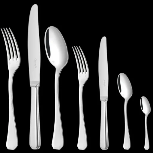 Silver-Plated 110-Piece Flatware Set with Storage Chest