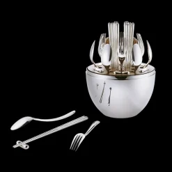 Silver-Plated 24-Piece Flatware Set