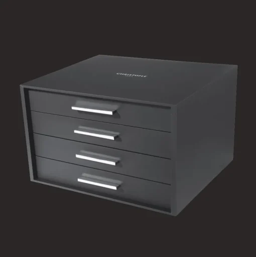 Silver-Plated 110-Piece Flatware Set with Storage Chest