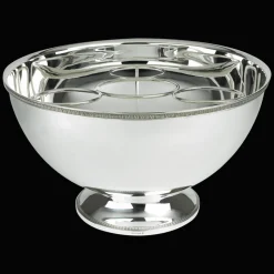 Silver-Plated Punch Bowl